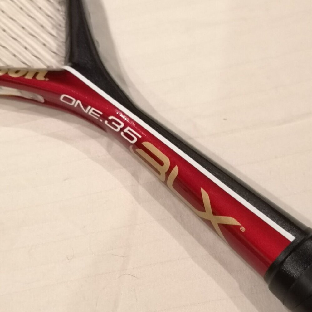 Wilson BLX One.35 Squash Racket Basaltex Teardrop Design - Picture 3 of 8
